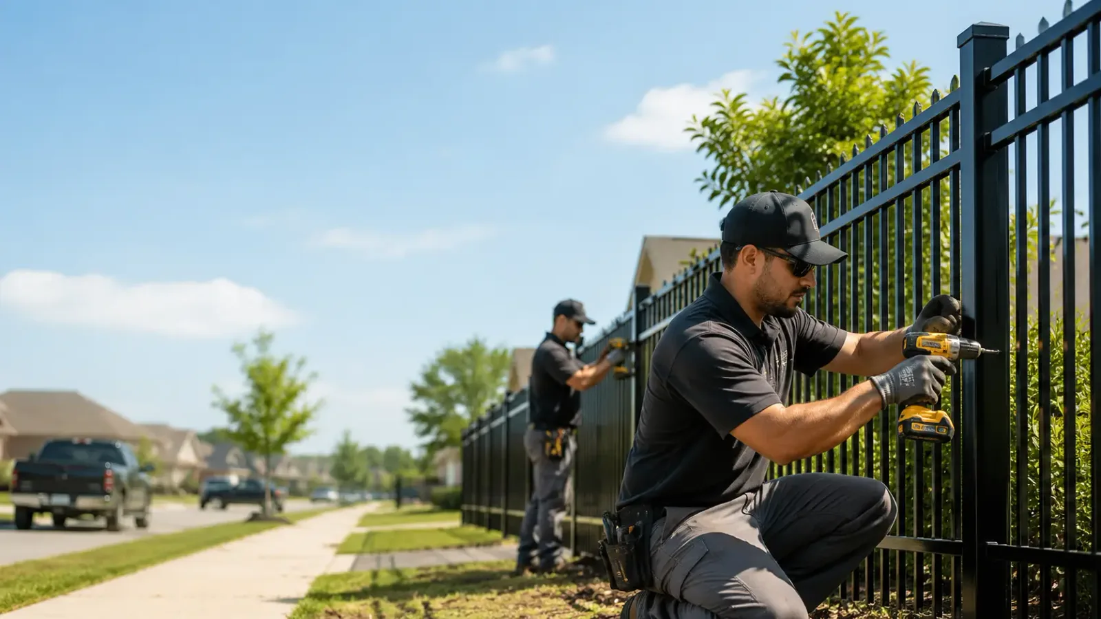 Metal Fence Installation in Coulters, PA